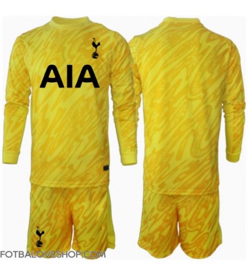 Tottenham Hotspur Brankářské Dětské Domácí Dres 2024-25 Dlouhý Rukáv (+ trenýrky)